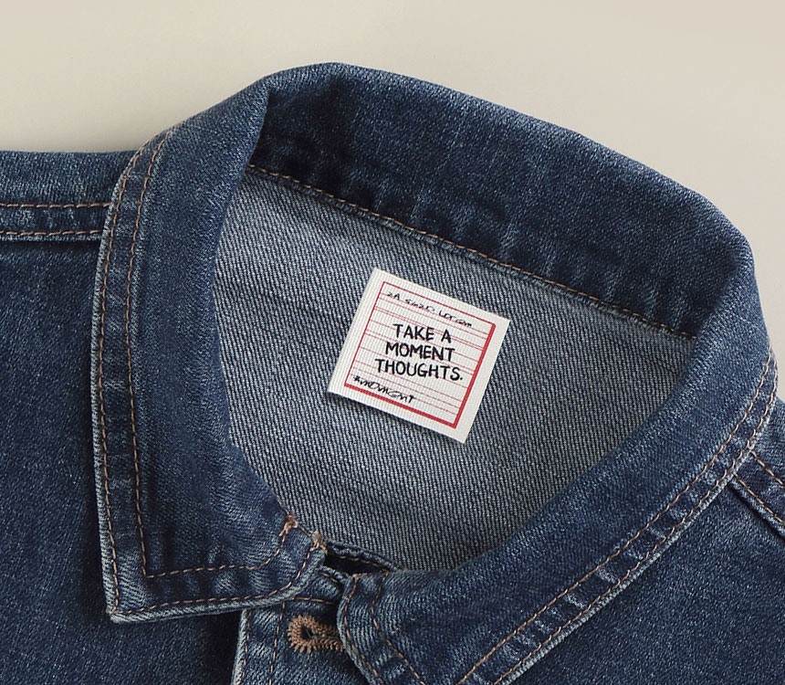 ����ũ TAKE A ��� �Ƿ��� LABEL ��ǰ�̹���