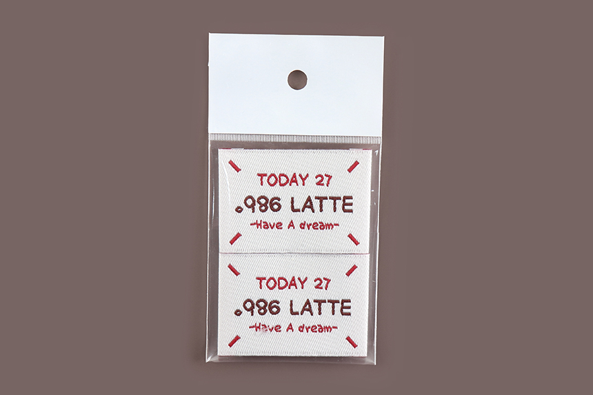 �� 986 LATTE ������ �Ƿ��� LABEL ��ǰ�̹���